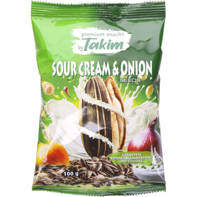 Takims Solsikkekerner Sour Cream & Onion