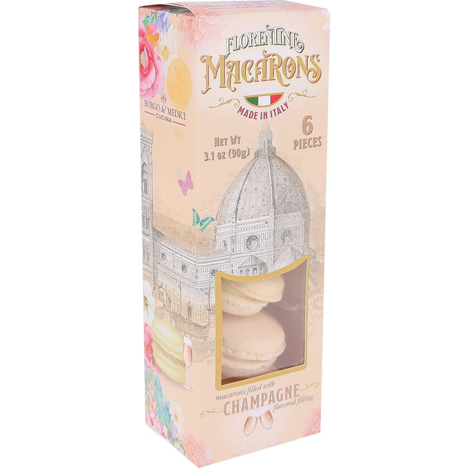 Borgo de Medici Champagne Macarons 6-pack