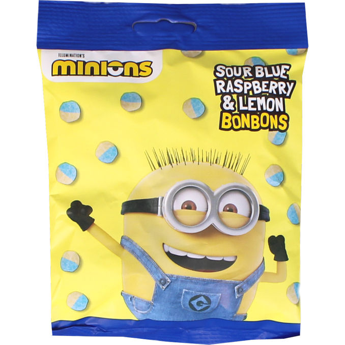 Erico AB Minions Sour Blue Raspberry & Lemon BonBons