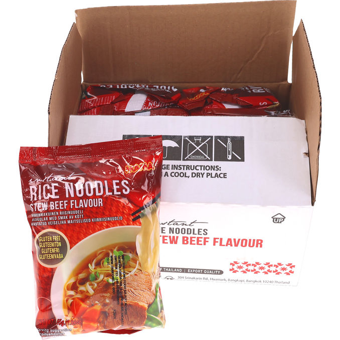 Mama Pikanuudelit Rice Noodles Stew Beef 10-pack