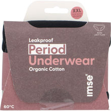 Bikini XXL Menstruationstrusser Light Flow Black