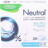 Neutral Disktabletter All-in-1 28-pack