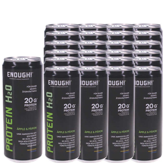 Enough Protein H2O Äpple & Päron 24-pack