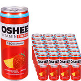 Bäst före: 2026-11-06 Oshee Energidryck Strawberry-Lemon 24-pack