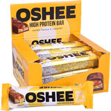 Parasta ennen: 23.10.2026 Oshee Proteiinipatukka Vanilla & Caramel 12-pack