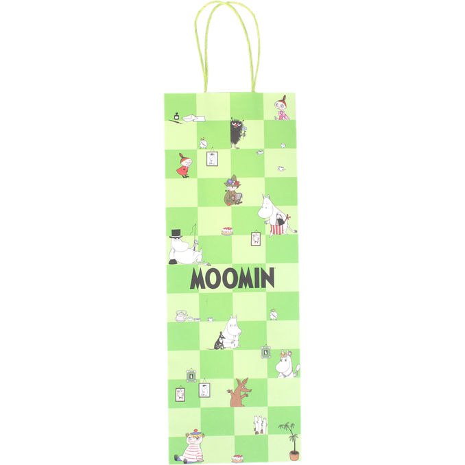 Moomin Mumi Flaskegavepose Grøn