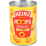 Bäst före: 2027-04-30 Heinz Hoops Tomatsås Pasta