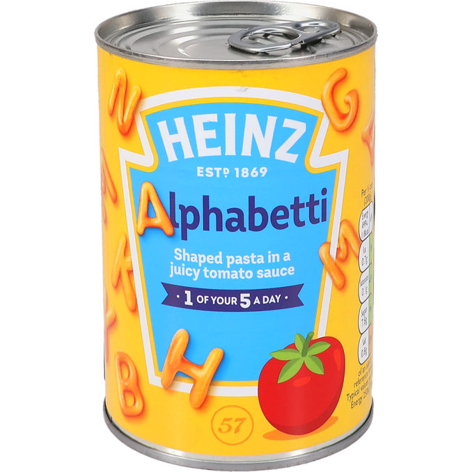 Heinz Alphabetti Tomatsås Pasta