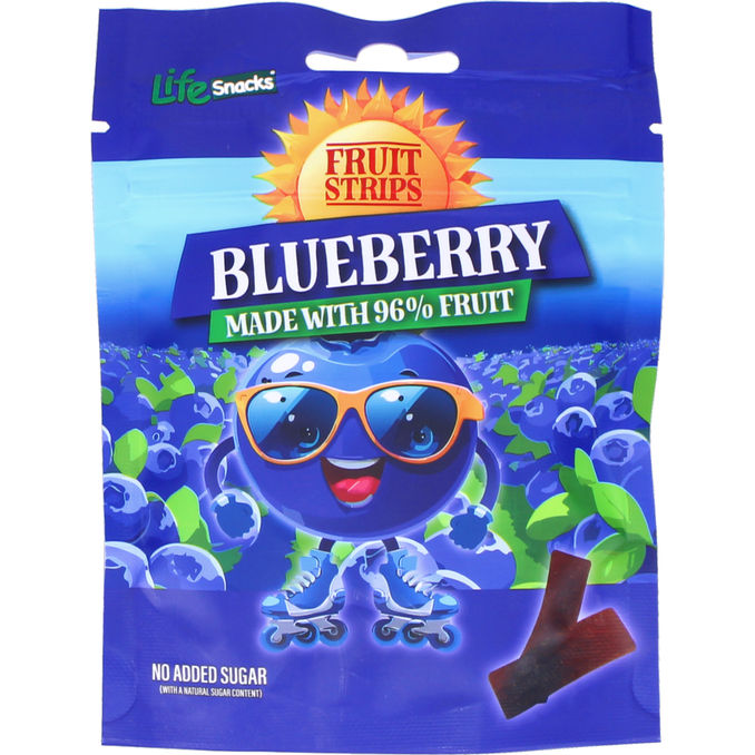 LifeSnacks Fruktsnacks Blåbär & Äpple