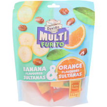 Rosiner m. Banan- og Appelsinsmag