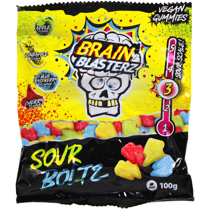 Makeissekoitus Brain Blasterz Sour Boltz