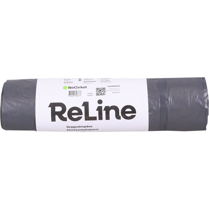 ReCirkel Roskapussi Kiristysnyöri 35 L 15-pack