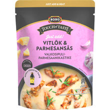 Hvidløgs- og Parmesansauce