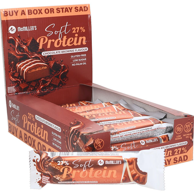McMILLEN'S Proteinbar Choco-Brownie 18-pack