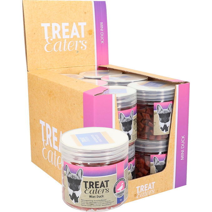 Treateaters Hundgodis Mini Duck 12-pack