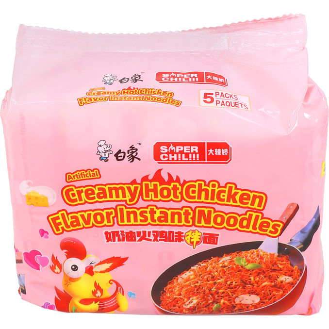 Bai Xiang Nudlar Creamy Hot Chicken 5-pack