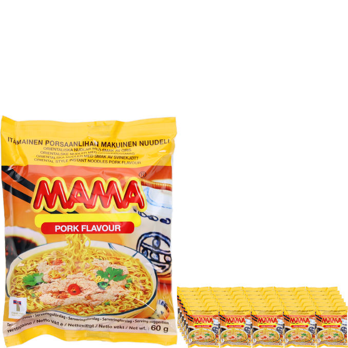 Mama Pikanuudelit Pork 30-pack